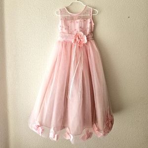 Pink Dress Fully Lined